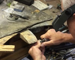 Jewelry repair bench